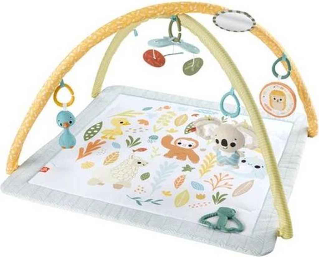Fisher Price Hracia deka so senzorickými hračkami HRB15 Obrázok produktu 