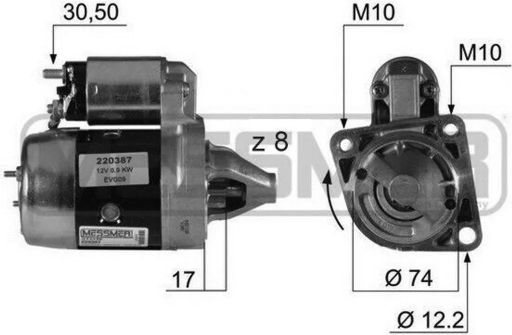 Solution Démarrage Difficile : Démarreur ERA pour Mazda MX-3 et 323