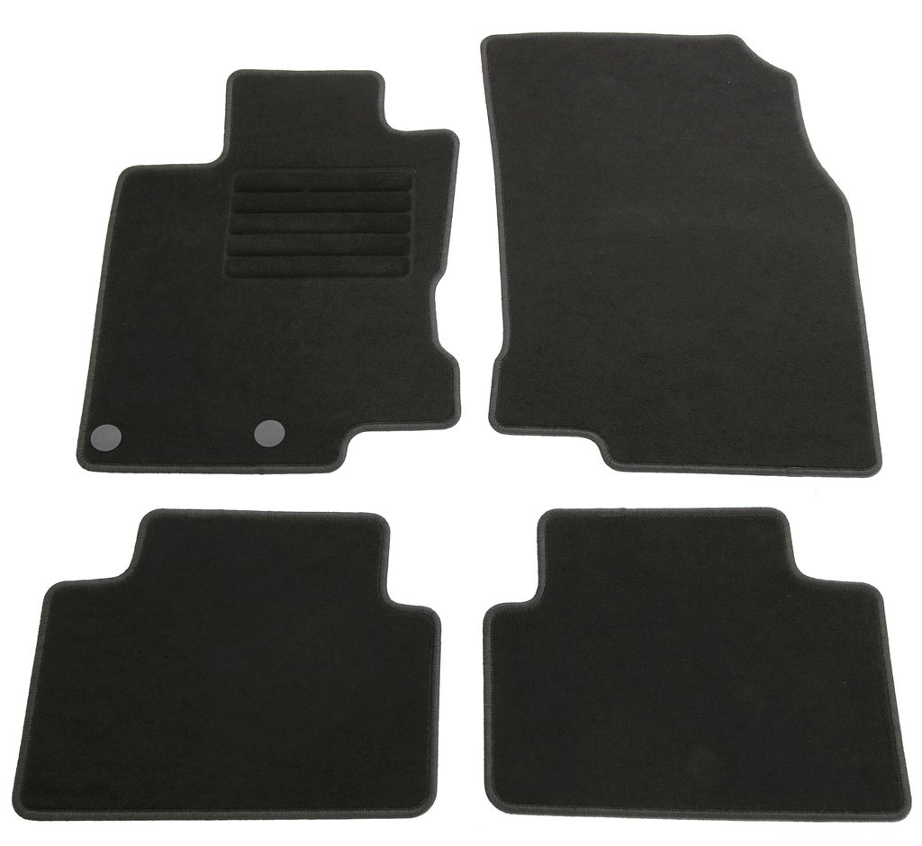 AD Tuning Fußmatten Set für Nissan Qashqai 2 Typ J11 (5-Sitzer), Bj. 2/2014-21