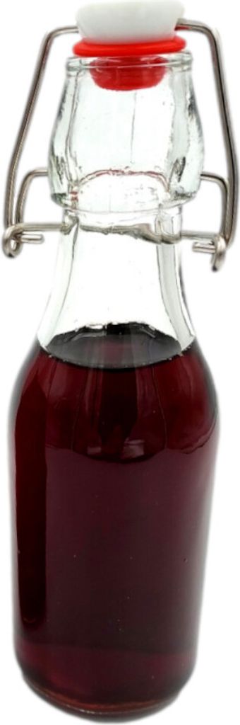 gouveo 12er Set Glasflaschen 250 ml rund mit Produktbild 4