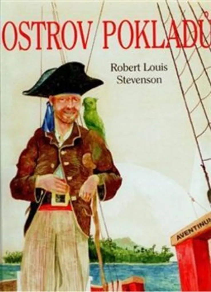 Livre L'Île au Trésor Conte Classique Illustré Vratislav Šťovíček