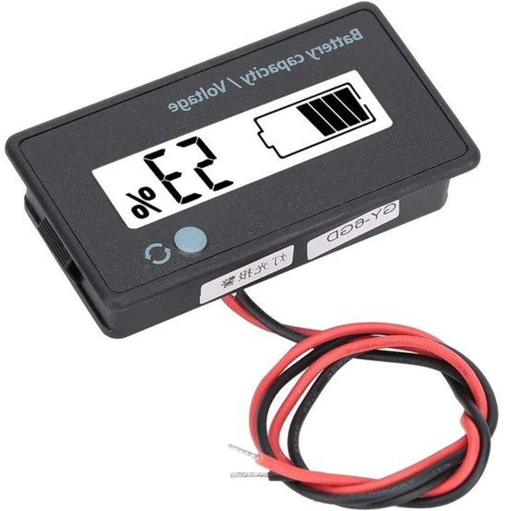 Moniteur de Batterie LCD 12-84V : Évitez les Pannes avec l'Alarme de Tension