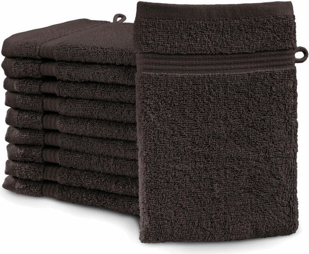 Castell Frottier Waschhandschuh 10er Set, 100% Baumwolle, Produktbild 