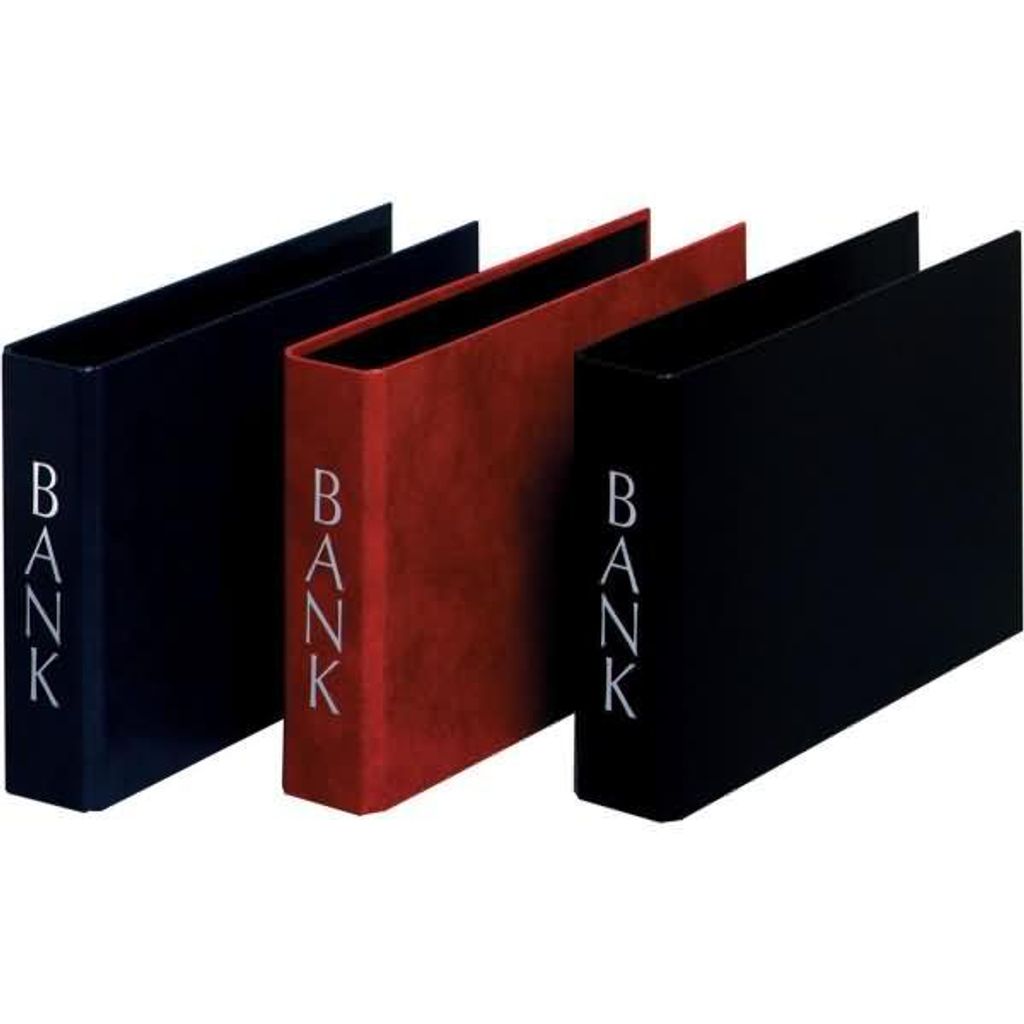 Herlitz Bank file DINlang polypropylene assorted colours 3 pieces