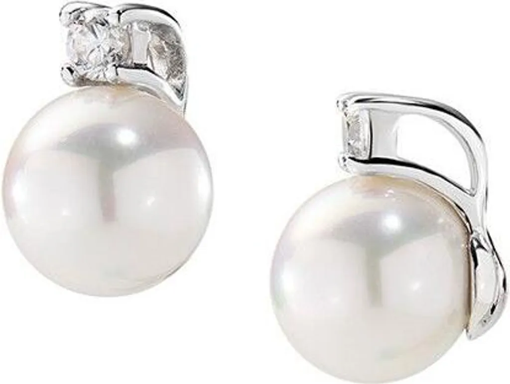 Boucles d'oreilles Amen EPBBZ8 en argent 925 et oxydes de zirconium