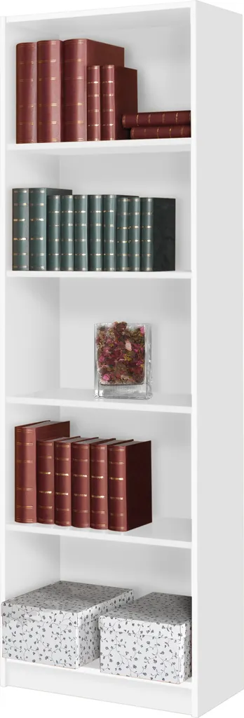 Mensola Alta 60 cm AVOCA Bianco - Scaffale Moderno Design per Parete