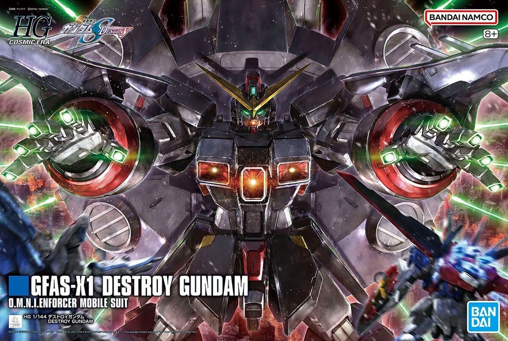 BANDAI BAN2679244 HG GFAS-X1 Destroy Gundam 14 cm