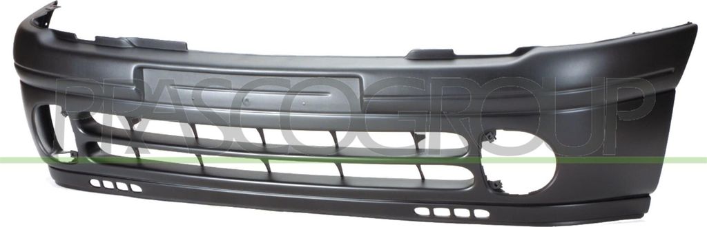PRASCO Stoßstange Stoßfänger für RENAULT CLIO II (BB0/1/2, CB0/1/2) Schwarz RN3201001