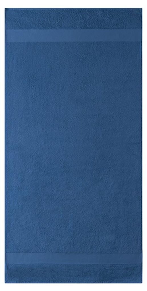 L-Merch - Badetuch, Unifarben LT2292 (140 cm x 70 cm) (Marineblau)