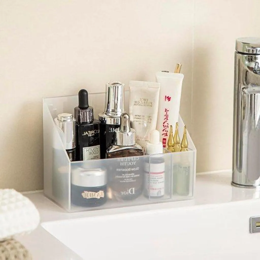 Dites stop au désordre avec ce lot de 2 rangements beauté modulables