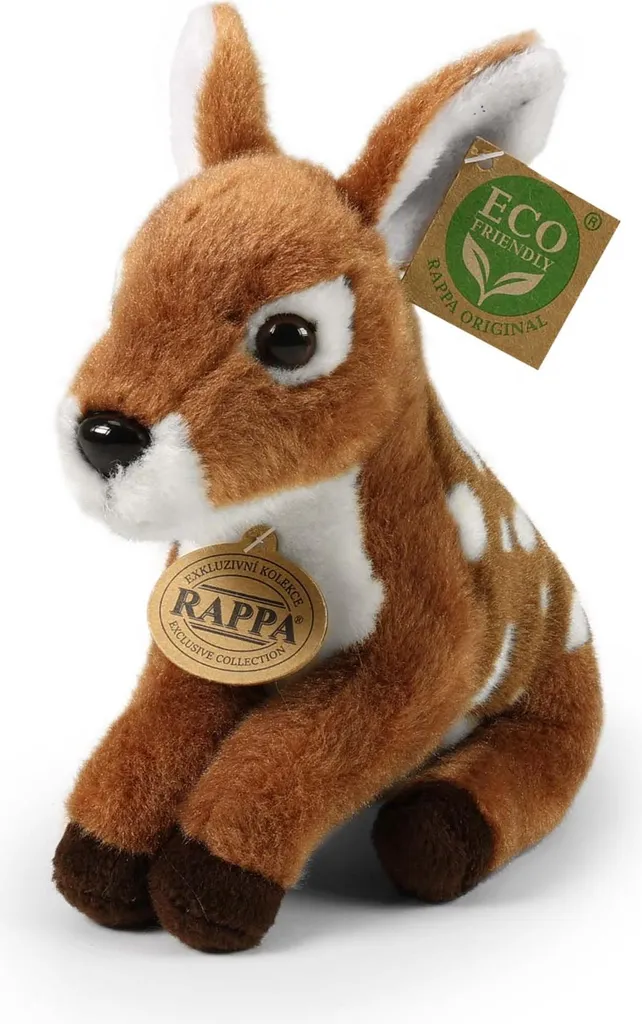 Peluche Roue assise 20 cm ECO-FRIENDLY RAPPA - Jouet doux et écolo