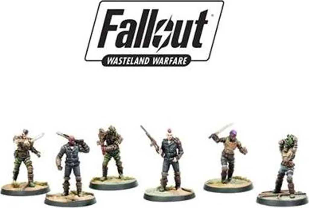 Extension Fallout Miniatures Raiders pour campagnes de jeu de rôle et combat