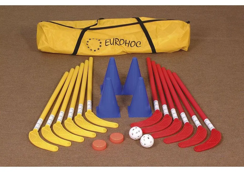 Kit de hockey pour débuter le sport au collège ou club - Crosse 75 cm