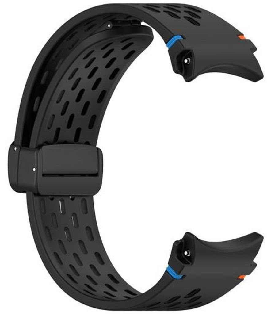 Silikonarmband für Samsung Watch, passend für Watch 7, atmungsaktives perforiertes Armband für Watch 4, 5 und 6.