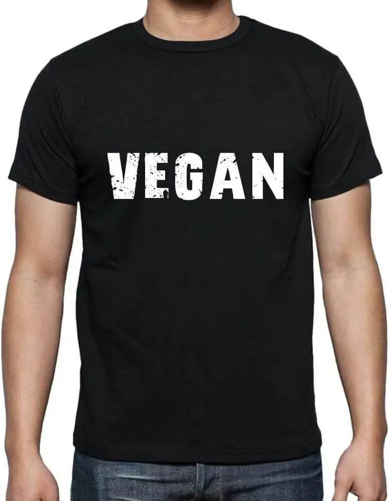 Herren Grafik T-Shirt Vegan Öko-Verantwortlich Vintage Jahrgang Kurzarm Lustige Druck Geburtstag Geschenk Mann