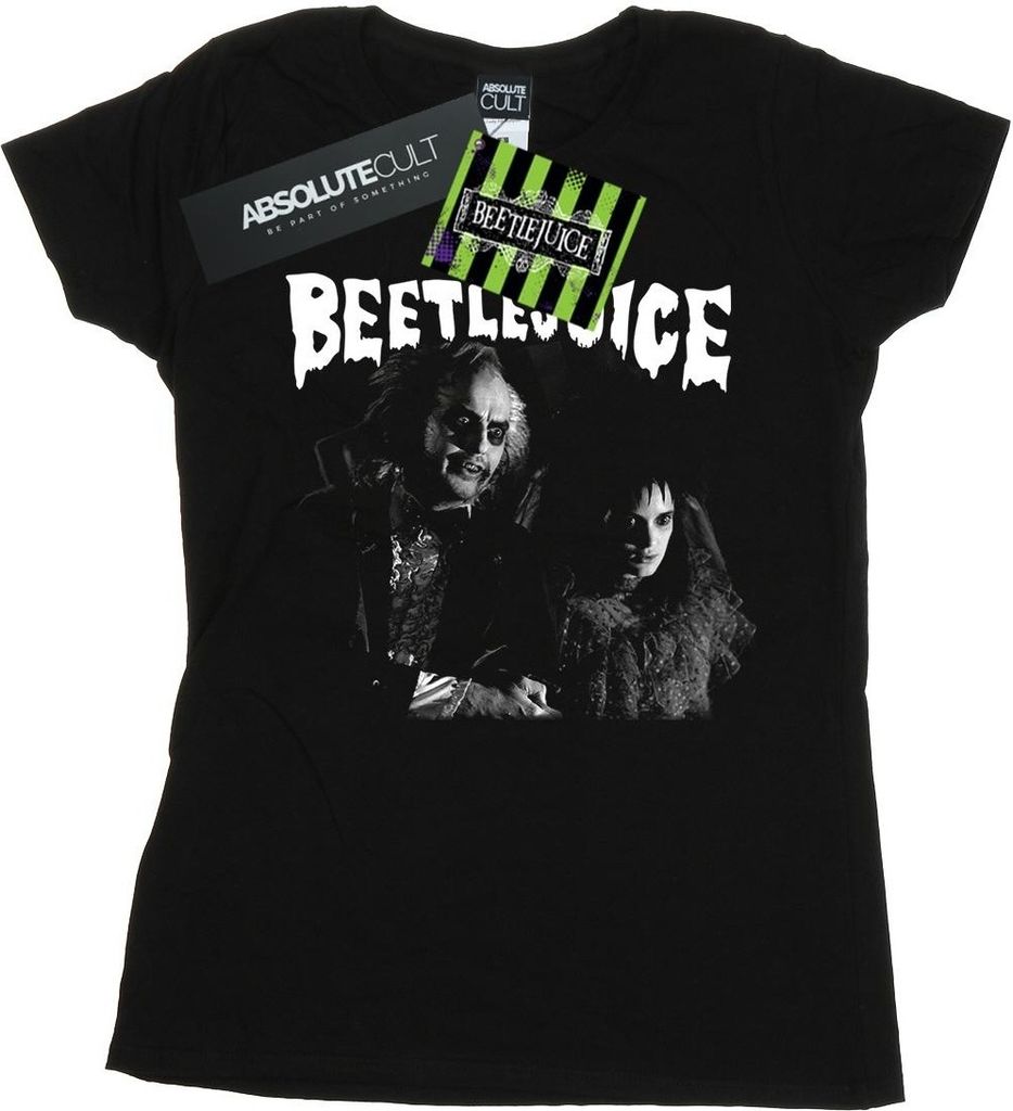 Beetlejuice - T-Shirt für Damen BI12175 (M) (Schwarz)