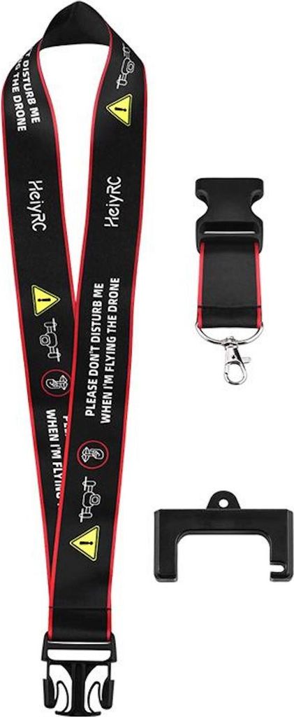 Für DJI Mini 4 Pro / Mavic 3 / Air 3 / Neo Remote Control Widened Lanyard Red