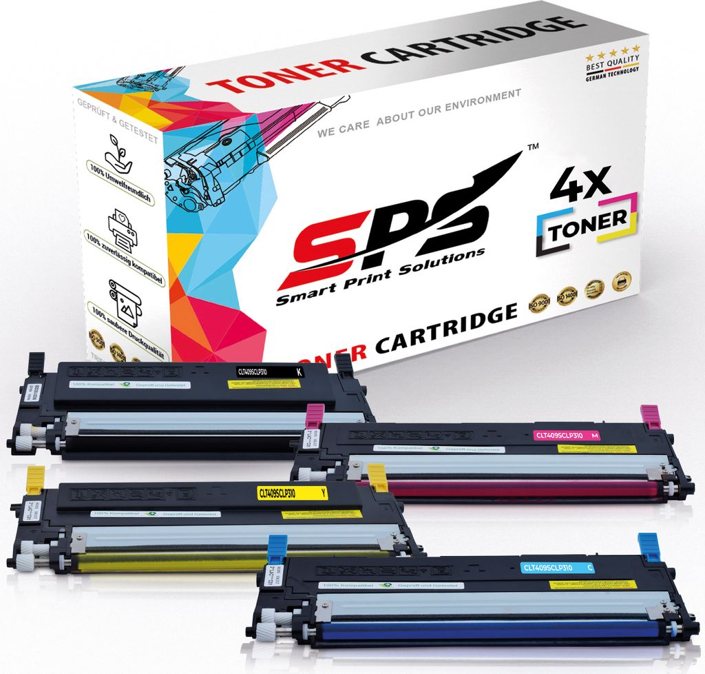 CLT-409S Toner Kompatibel für Samsung CLP 315 WK | Mehrfarbig