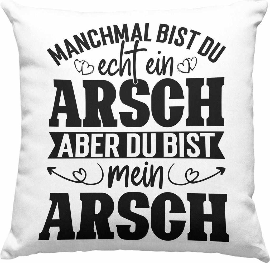 Trendation - Valentinstag Geschenk Deko-Kissen mit Füllung Produktbild 