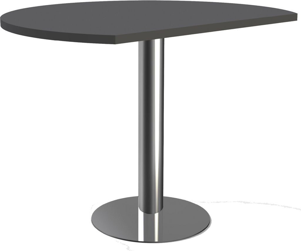kerkmann Beistelltisch ARTLINE Durchmesser: 1.000 mm weiß Speditionsversand