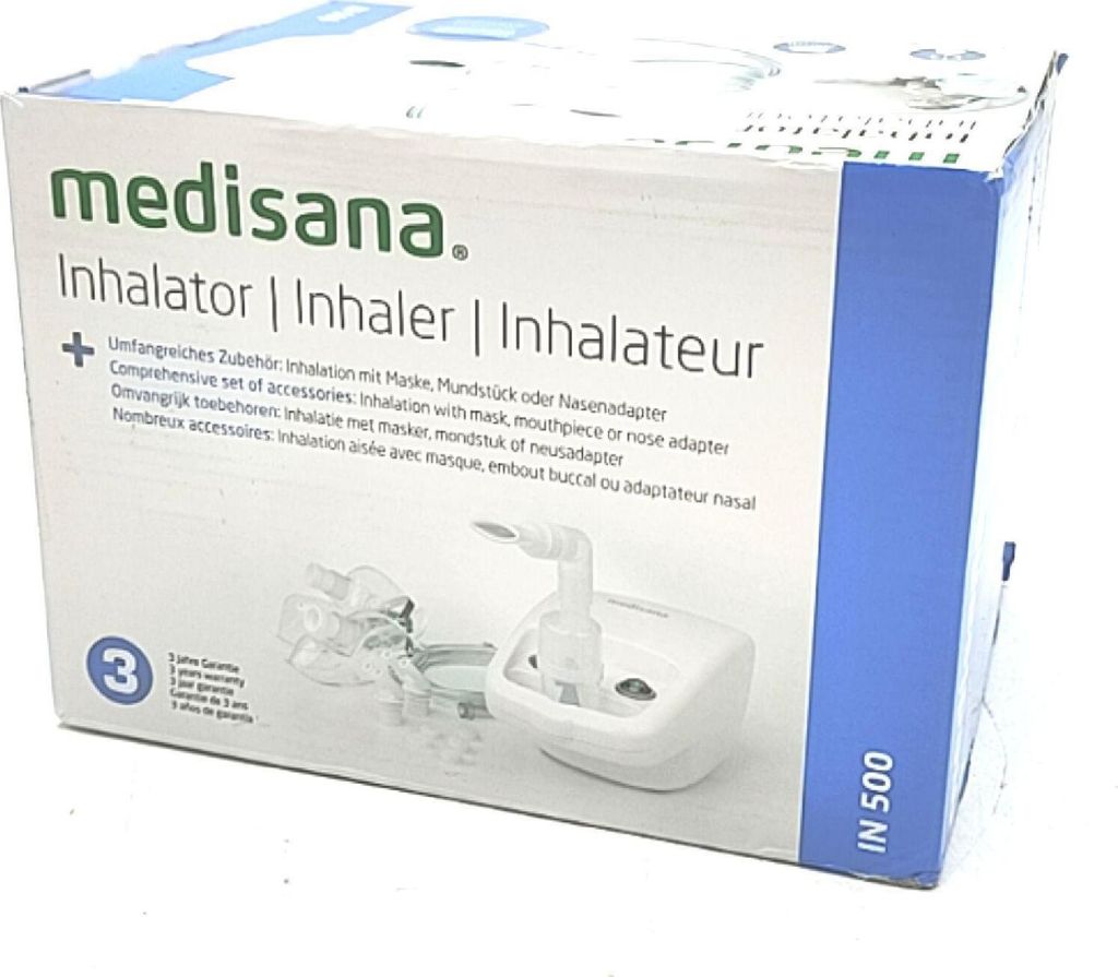 Inhalátor Medisana IN 500 19,5x13,5x9,2 cm biely 54520 Obrázok produktu 27