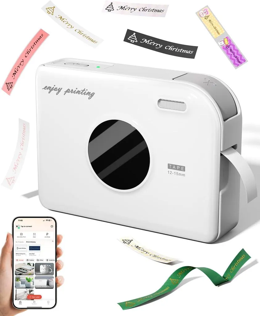Étiqueteuse Portable Bluetooth Phomemo A30 Transfert Thermique Polyvalente