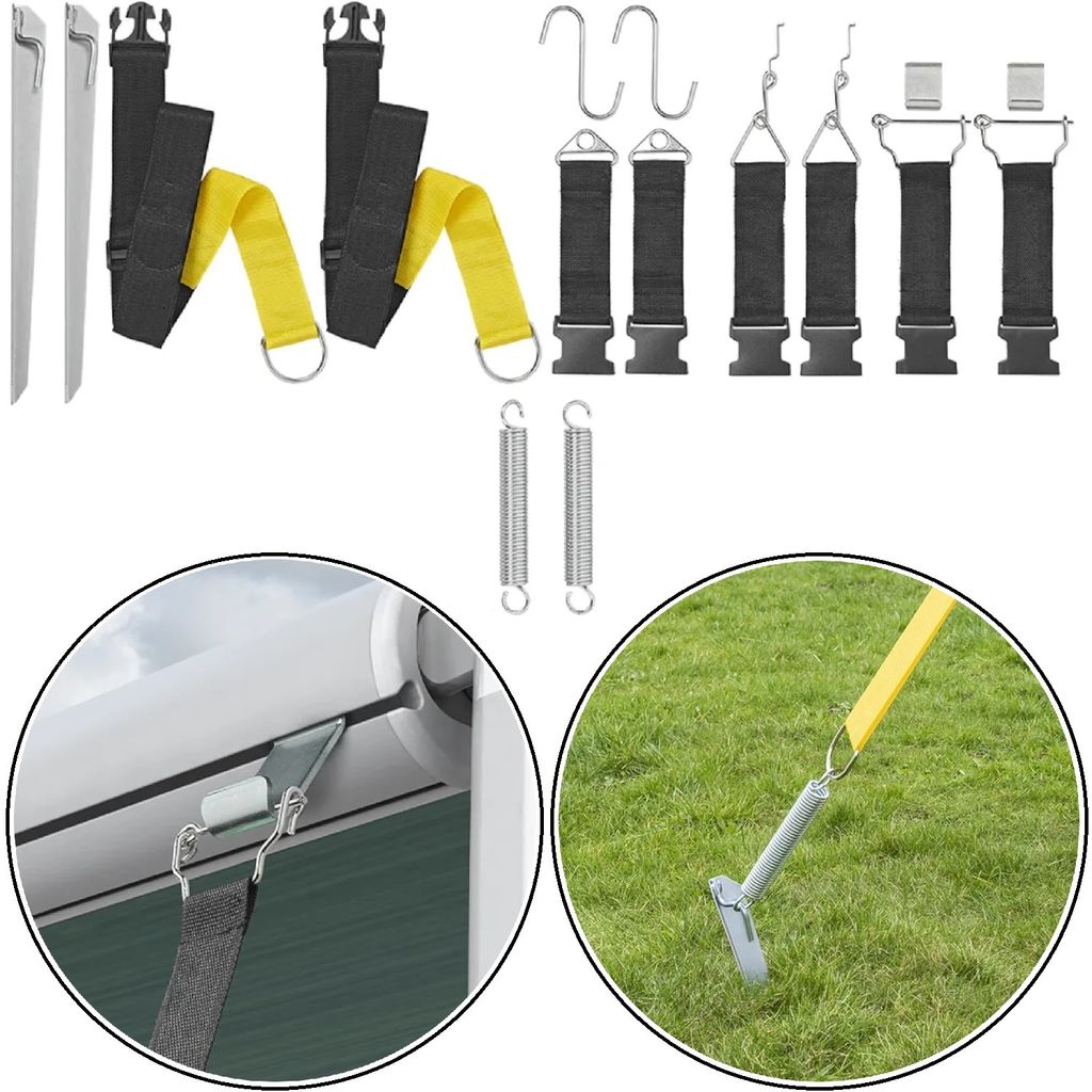 Sturmband Vorzelte Markise L 5x4,6cm kompatibel mit Thule, Produktbild 