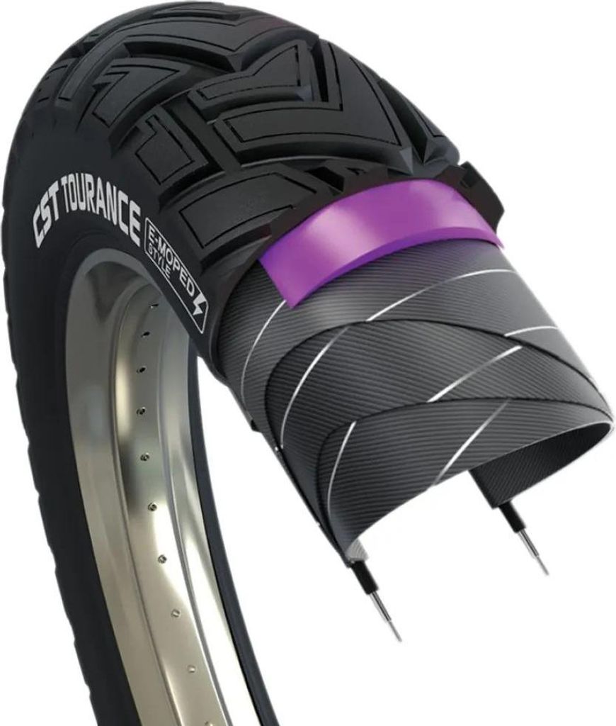 Cst Tourance Ceb-02 20'' X 4.00 Pneumatico urbano rigido Immagine del prodotto 