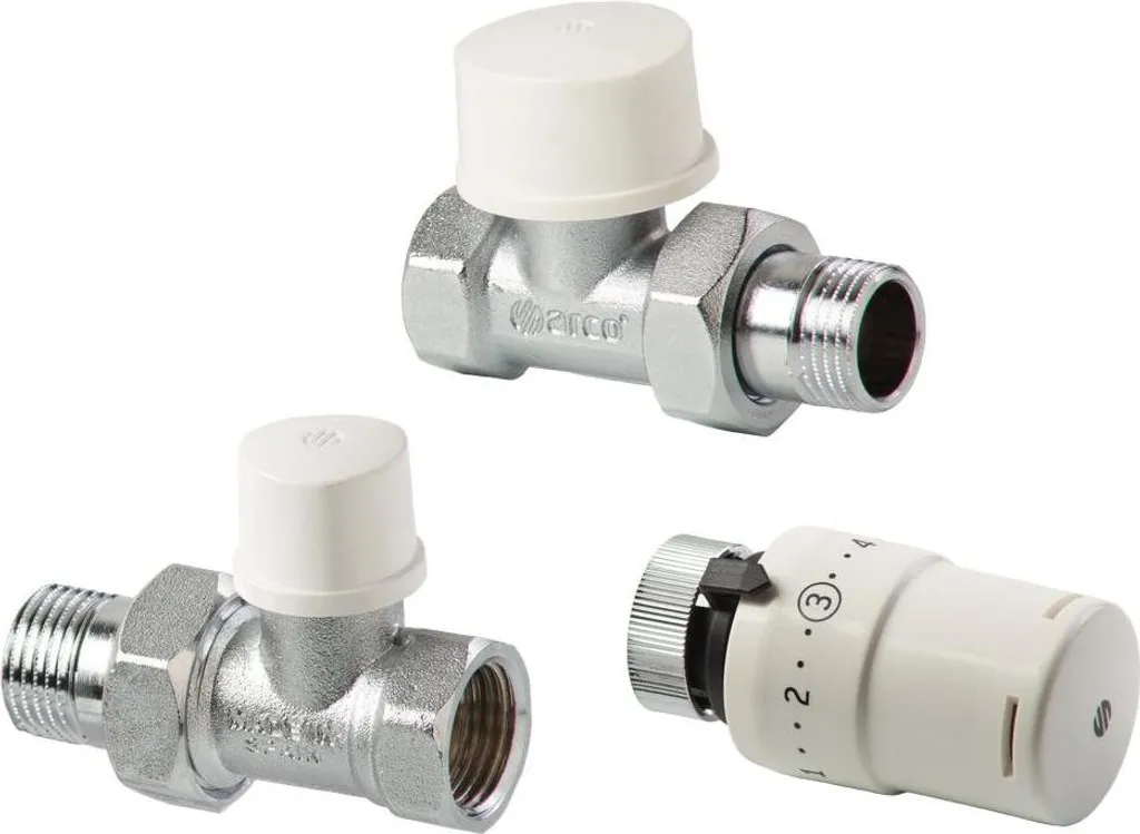 Kit Valvole Termostatiche a Globo Professionali per Radiatori Efficienti