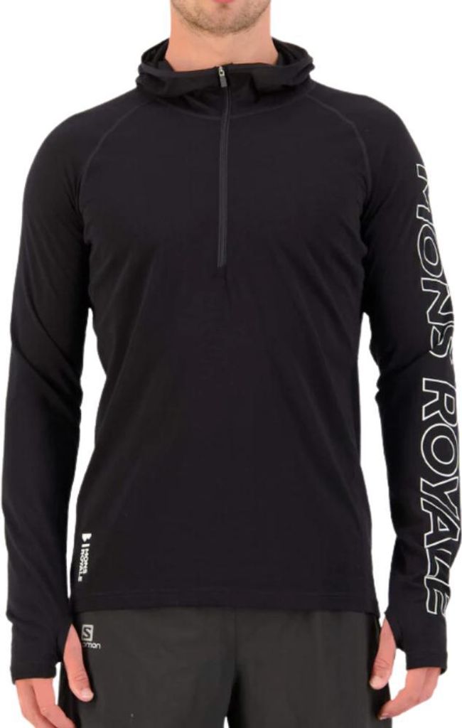 Mons Royale Temple Tech Hood Black M Produktbild 