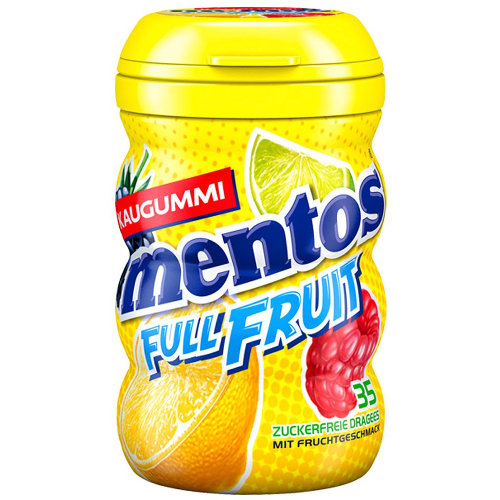 Mentos Gum Full Fruit Dose 70g Produktbild 