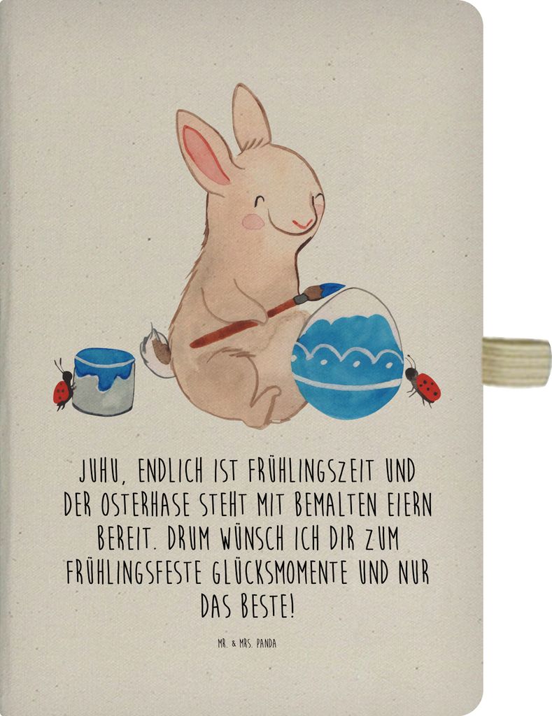Mr. & Mrs. Panda notizbuch Hase Marienkäfer - Transparent - Produktbild 