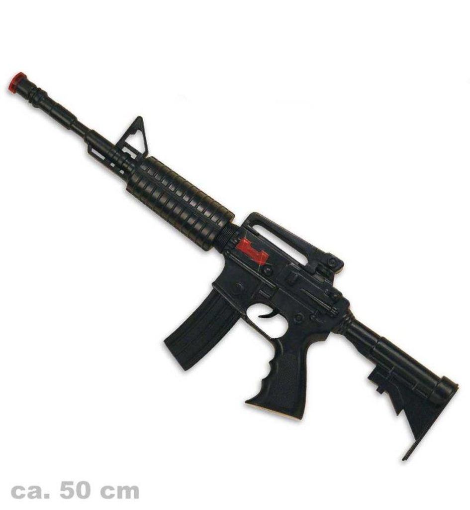 Spielzeug - Maschinengewehr M16 mit Licht und Sound, ca. 50 Produktbild 
