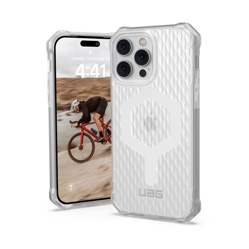 UAG Essential Armor MagSafe Hülle für iPhone 14 Pro Max, transparent