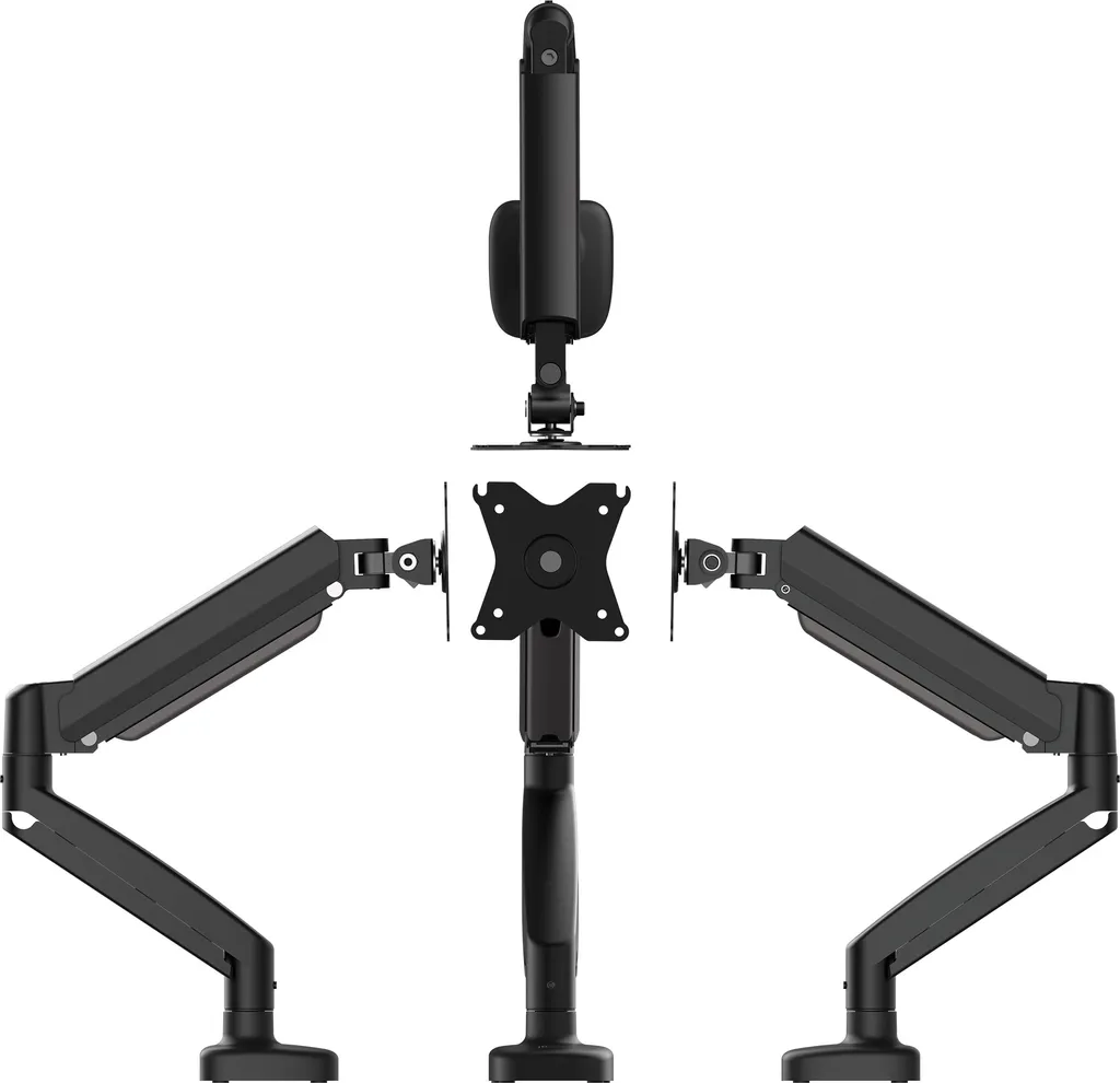 Support moniteur j5create JTSA101-N en aluminium robuste et stable - 4