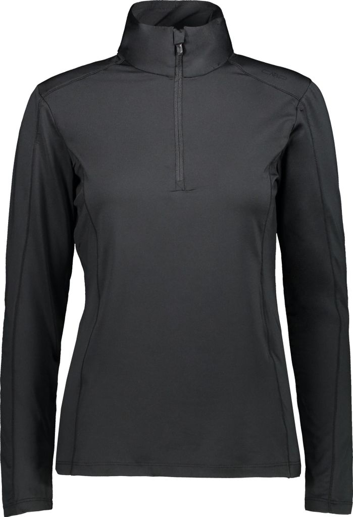 CMP Damen Second-Layer Stretch Softech Skipulli mit Dry Function schwarz 36