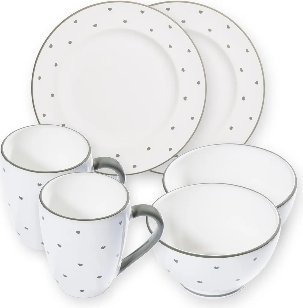 Vaisselle en céramique durable et élégante pour un petit déjeuner chic