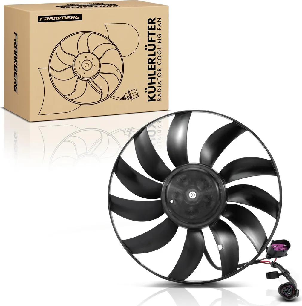 Ventilateur de refroidissement simple haute fiabilité pour Audi A3 8P