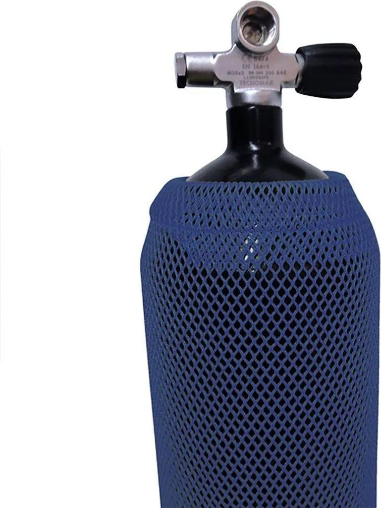 Tecnomar 12l Tauchflaschennetz Blau Blau One Size