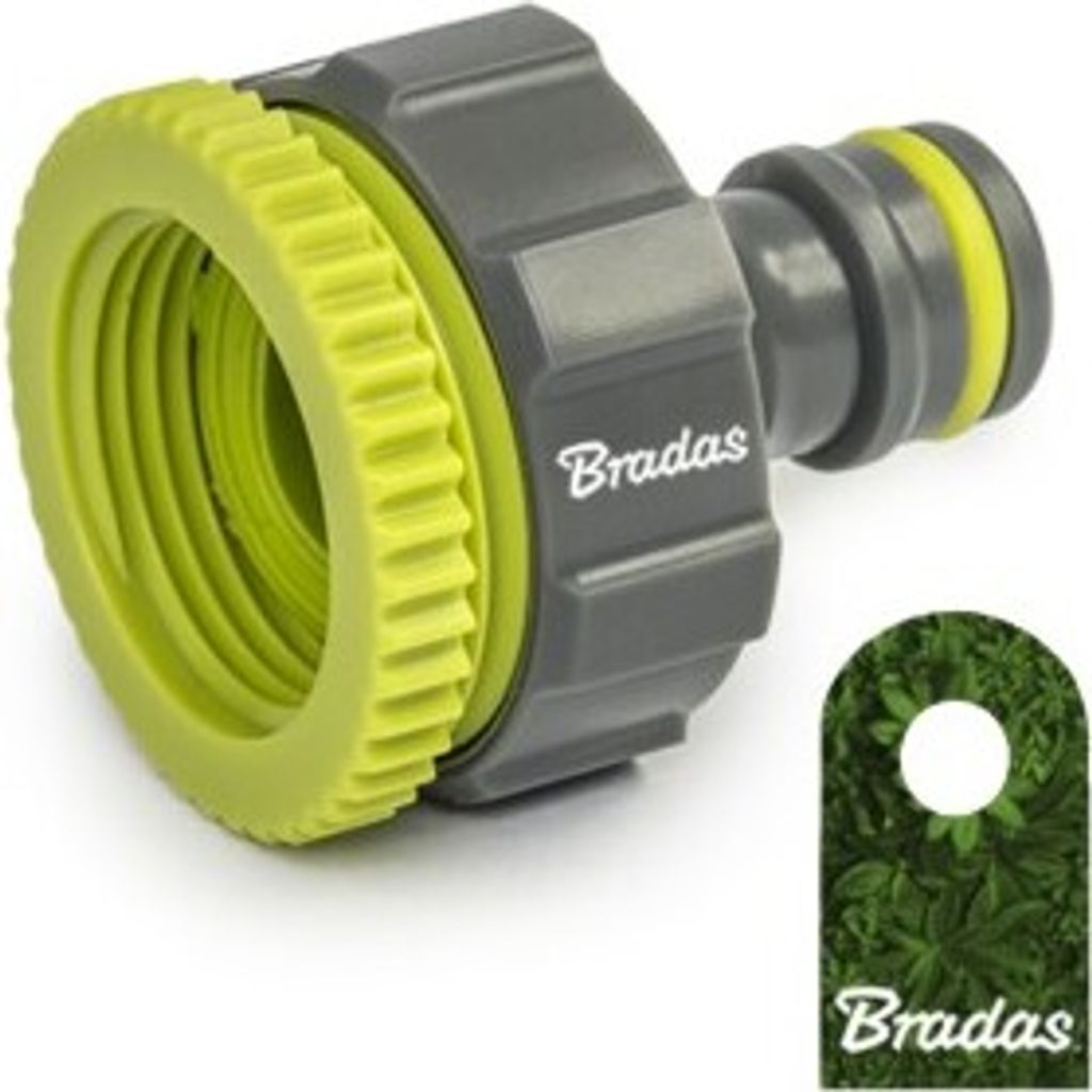 Adaptateur de raccord de robinet 3/4" à 1/2" 2 en 1 Pièce Image du produit 