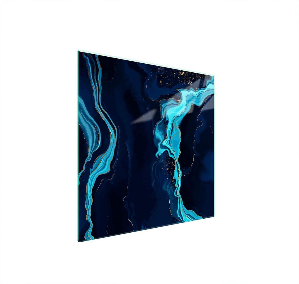 Glasschutzplatte Für Herd 50X52 Marmor