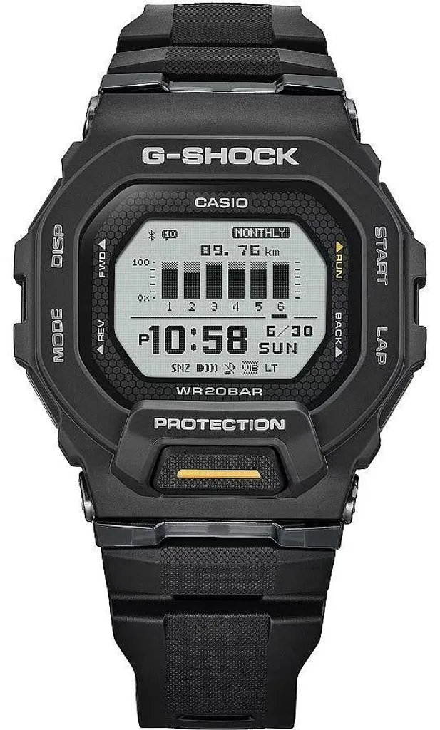 Casio G-SHOCK GBD-200-1A1ER Montre Connectée Noire Homme et Femme