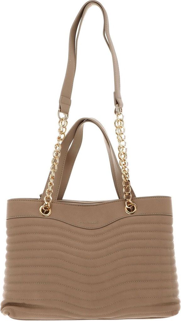 bruno banani Handtasche Schultertasche Shoulderbag Beige