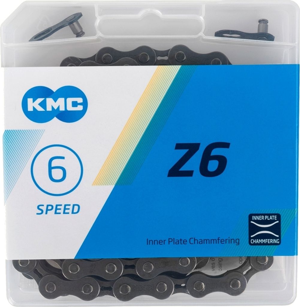 Łańcuch przerzutki KMC 6/7/8 biegów Z6 ze 114 ogniwami Zdjęcie produktu 