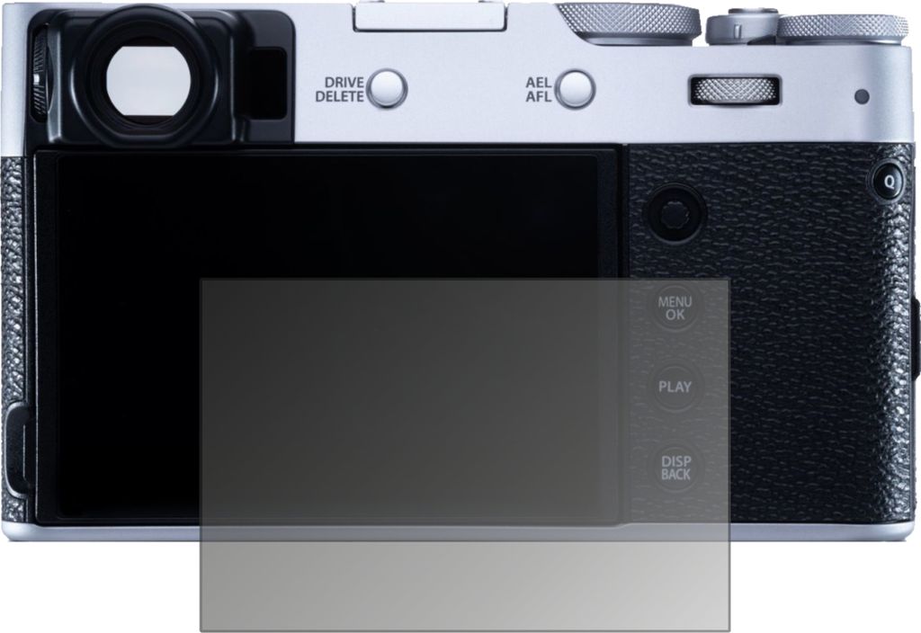 Blickschutzfolie für Fujifilm X100V matt Schutzfolie Folie Display Schutz dipos