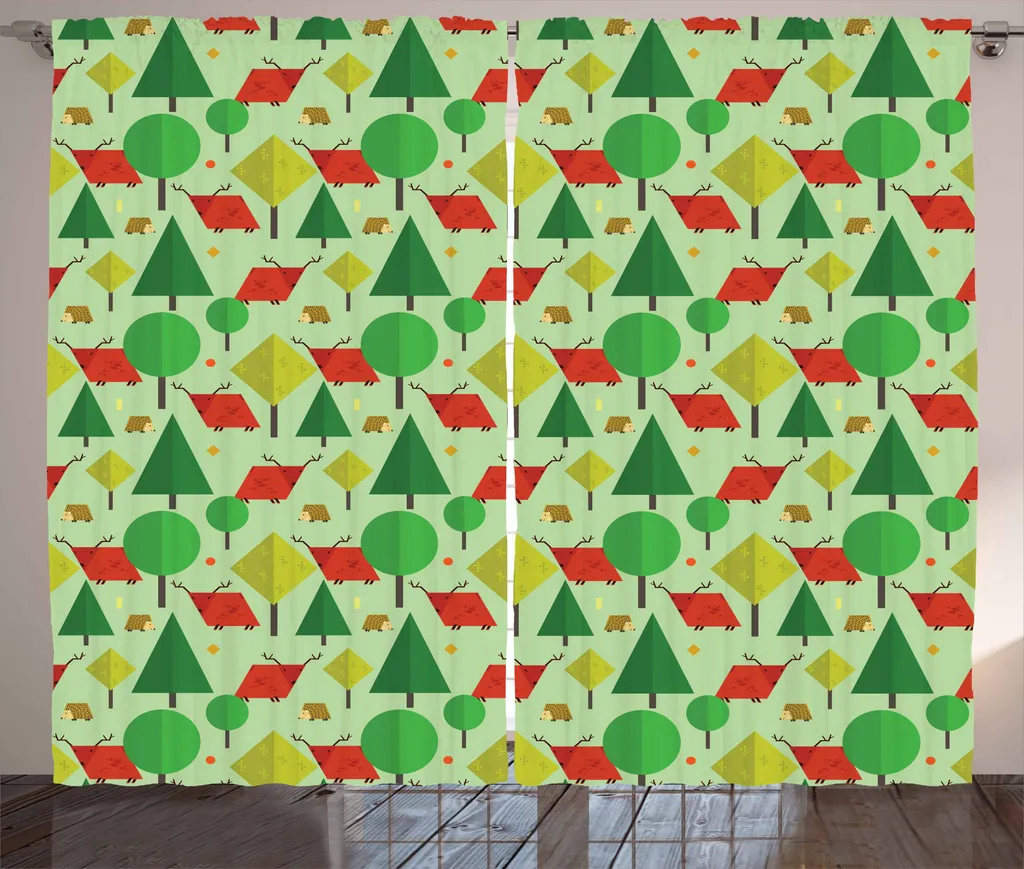 ABAKUHAUS Tenda Rustica Boschiva 280x175 cm - Soggiorno Multicolore