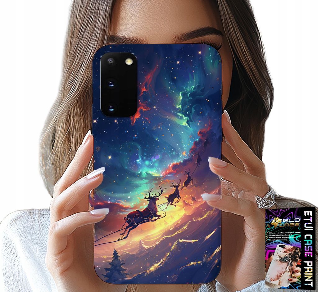 Hülle Für Samsung Galaxy S20 - Rentier Süsses Rentier Weihnachtsdesign