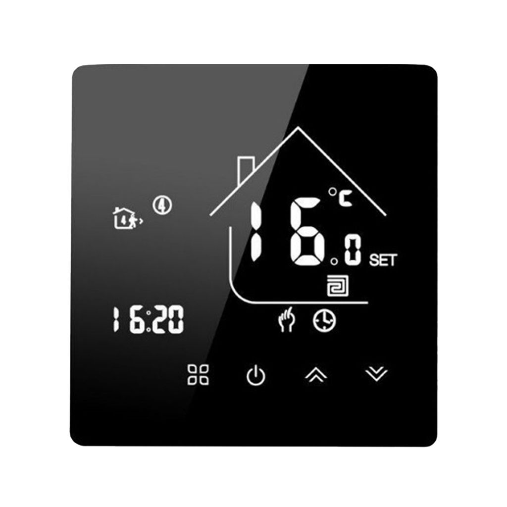 Garten & Heimwerken Baumarkt Heizungstechnik Heizkörperthermostate Intelligenter WIFI-Thermostat mit LCD-Display 