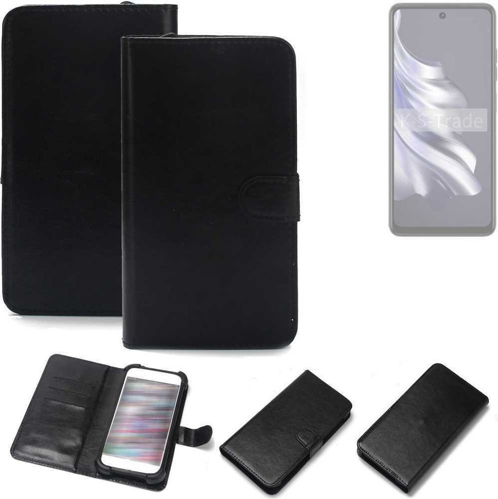 K-S-Trade Handyhülle Schutzhülle kompatibel mit Tecno Spark 20 Pro Handy Schutz Hülle Handyhülle Bumper schwarz 1x