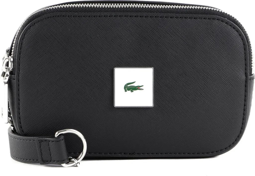 Sac banane Lacoste LCST Noir : fini les poches pleines avec style